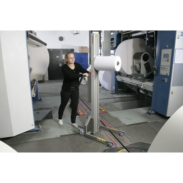 Wózek manipulacyjny 80 kg z trzpieniem 500 mm, wysokość M